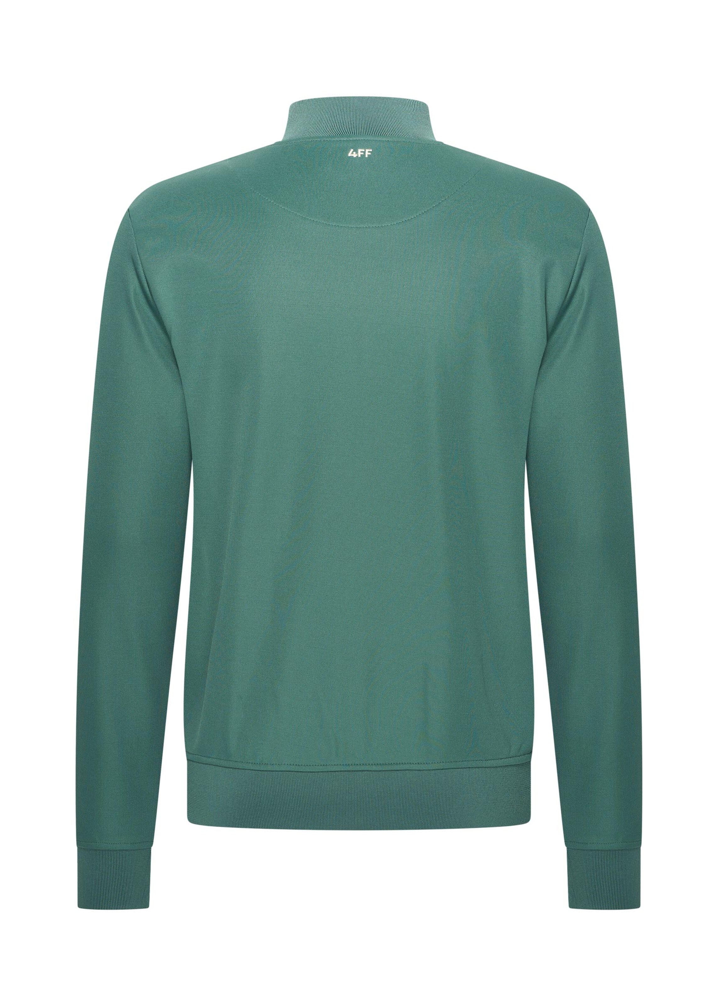 4funkyflavours Between-season jacket 'My Heart Is Drowning' in Green