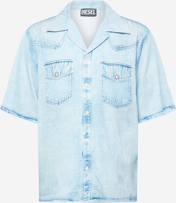 DIESEL Regular fit Button Up Shirt in Blue: front