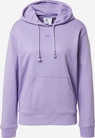 Sweat-shirt 'Adicolor Essentials ' ADIDAS ORIGINALS en violet : devant