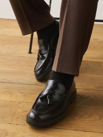 Mocassin Next en rouge