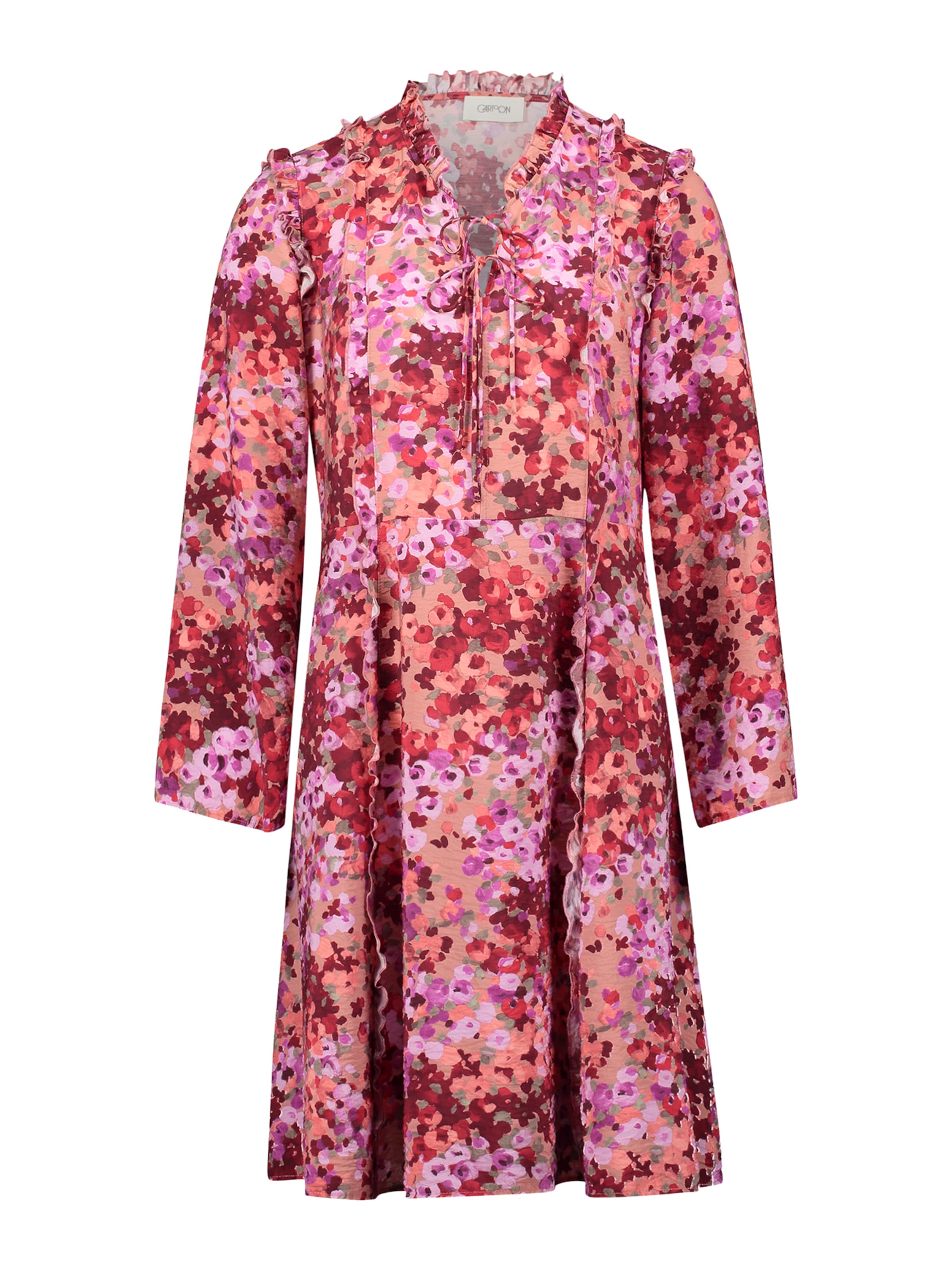 Cartoon Kleid in Lila: Vorderseite