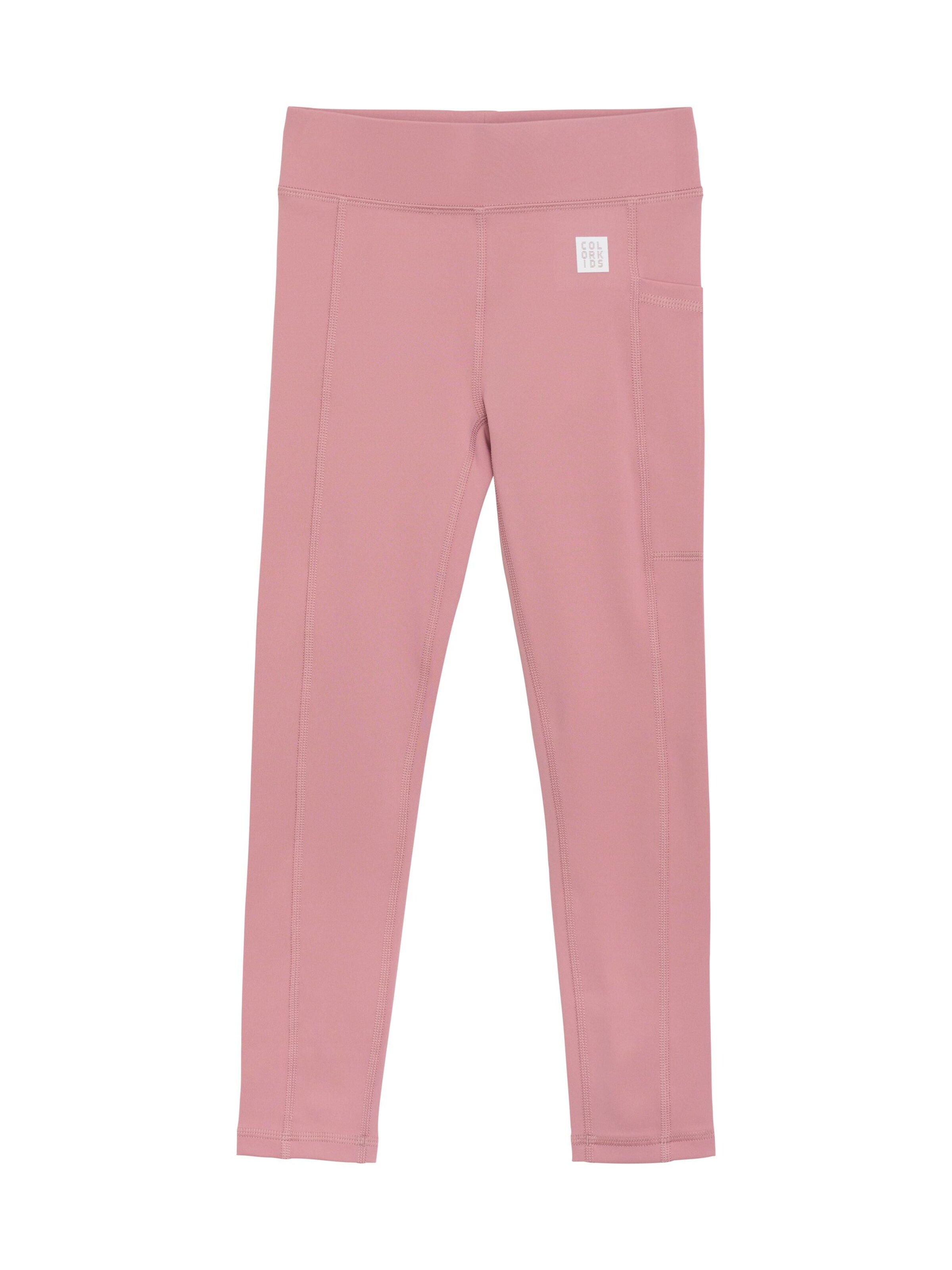COLOR KIDS - Skinny Leggings em rosa: frente
