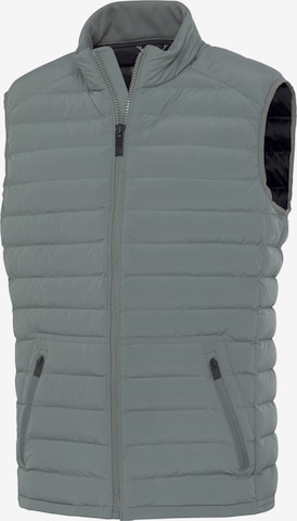 Elbsand Vest in Grey: front