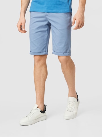 Slimfit Pantaloni chino di Lindbergh in blu: frontale