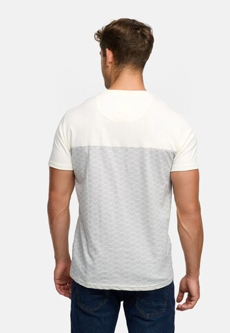 T-Shirt INDICODE JEANS en blanc