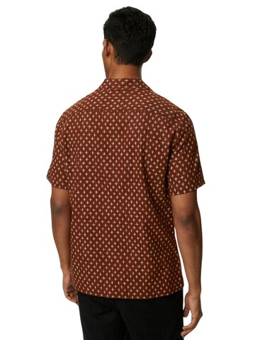 Marks & Spencer Regular fit Button Up Shirt in Brown