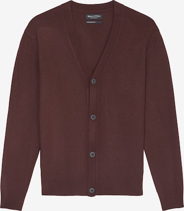 Marc O'Polo Knit Cardigan in Brown: front