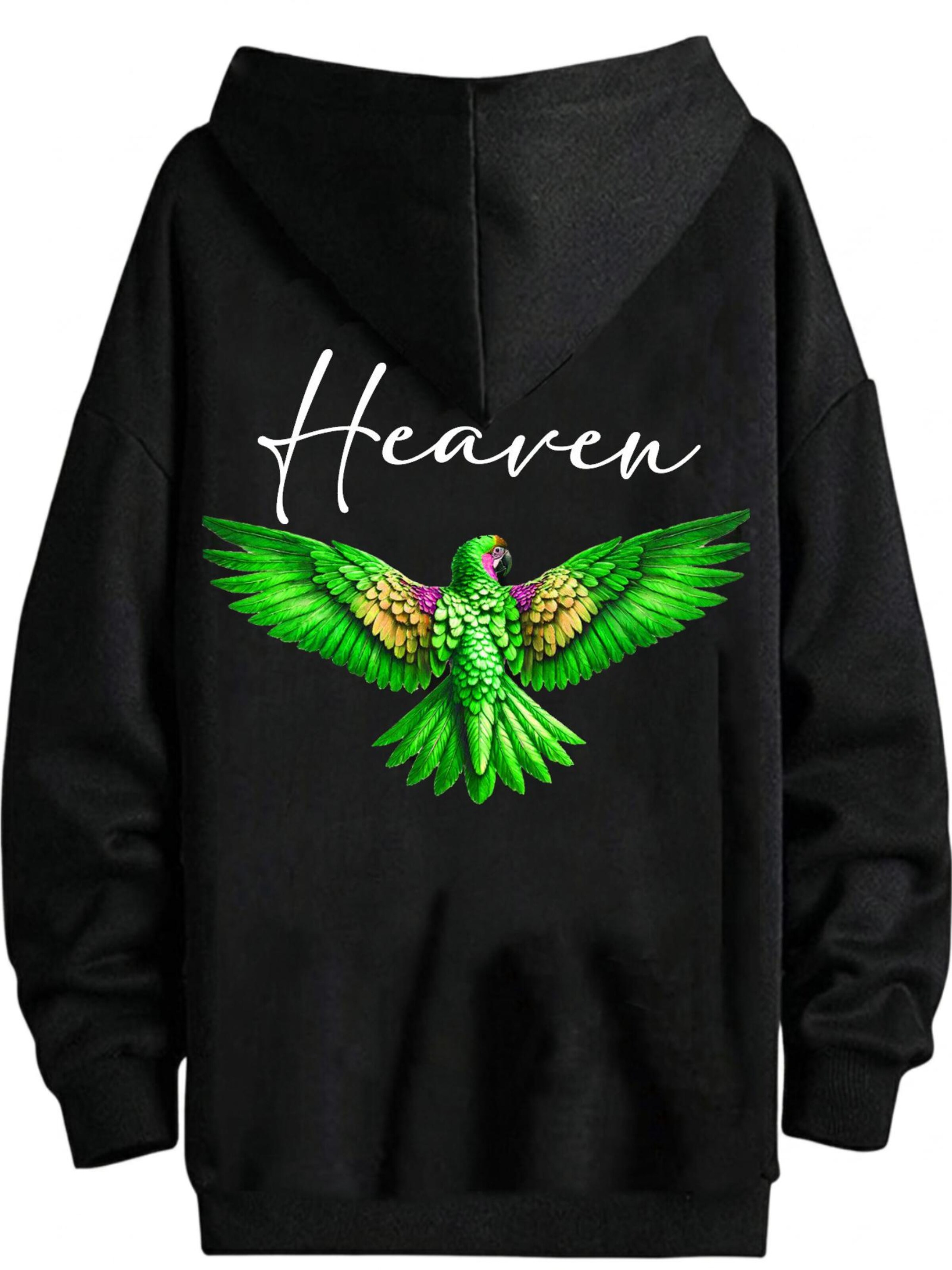 RMK Sweatshirt 'Heaven'‌‌‌‌‌‌‌‌ in Schwarz: Vorderseite
