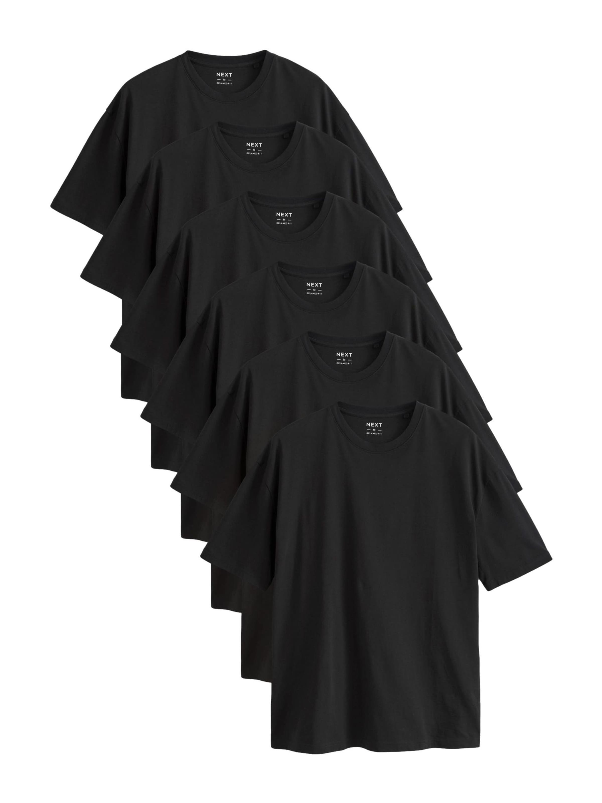 Next Shirt 'Essential' in XS in de kleur Zwart, Productweergave