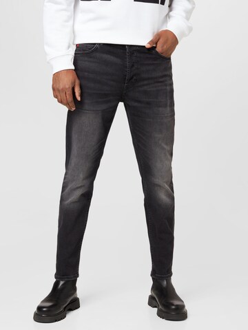 HUGO Regular Jeans 'Hugo 634' in Black: front