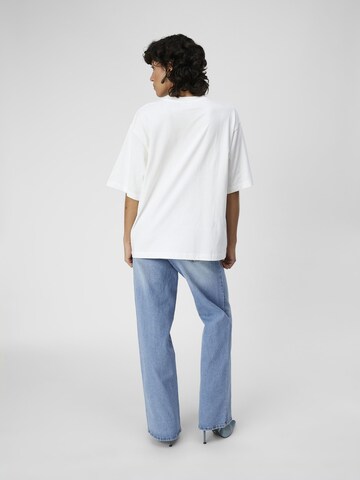 T-shirt 'Gima' OBJECT en blanc