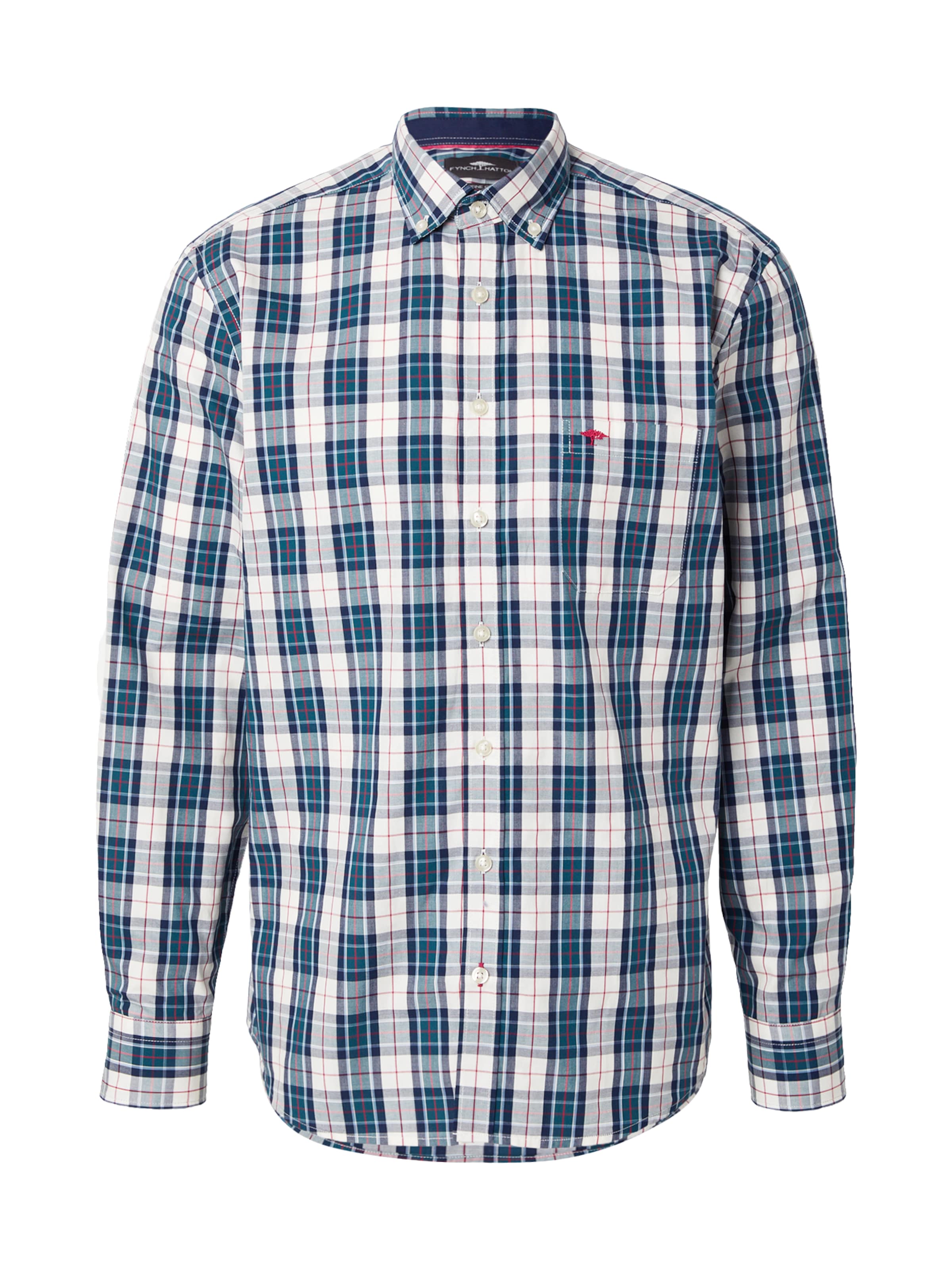 FYNCH-HATTON Regular Fit Skjorte i blå: forside