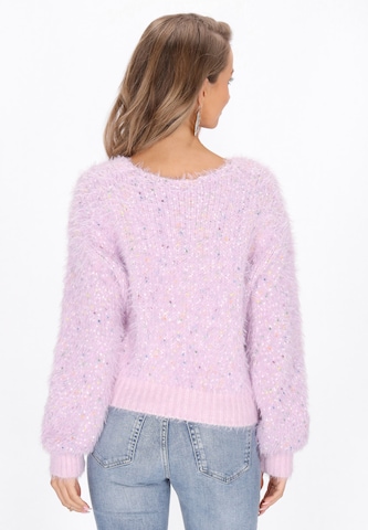 IZIA Pullover in Lila