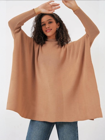 Bigdart Trui in Bruin: voorkant