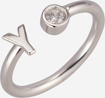 Singularu Ring in Silver: front