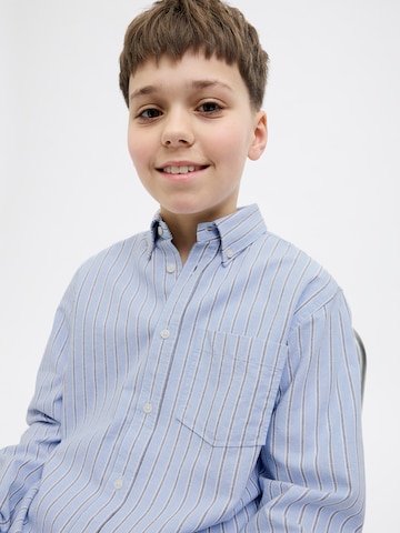 Jack & Jones Junior Comfort Fit Skjorte 'JORTHEO' i blå