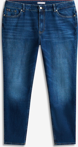 Slimfit Jeans 'NEW DOREEN' de la Tommy Hilfiger Curve pe albastru: față