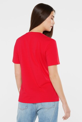 SENSES.THE LABEL Shirt 'TA:TI' in Red
