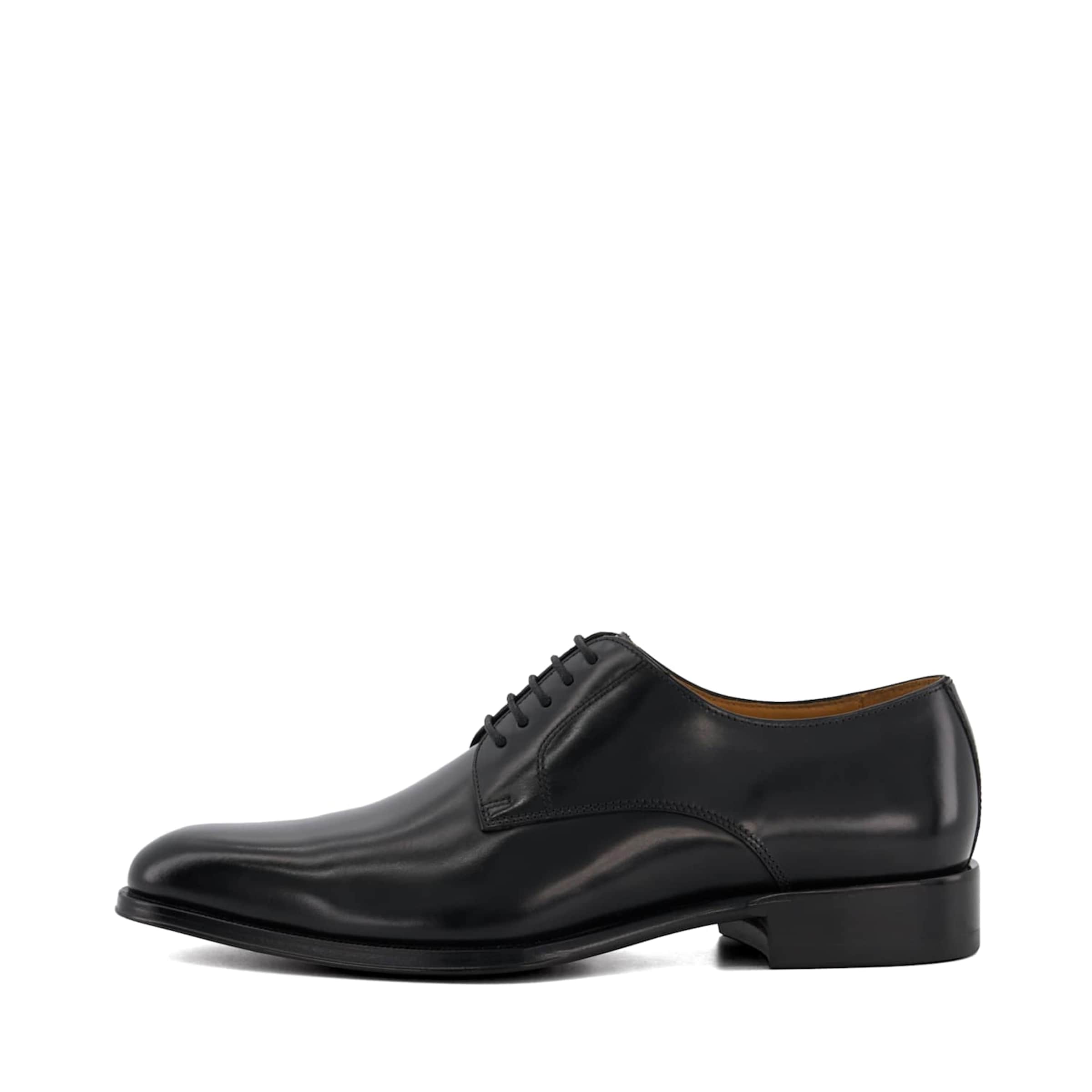 Dune LONDON Veterschoen 'Salisbury' in Zwart