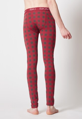 Skiny Long Johns in Red