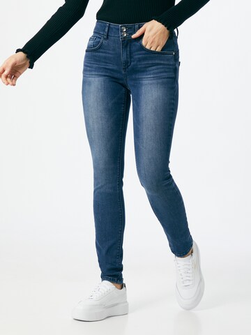 TOM TAILOR Skinny Jeans 'Alexa' in Blauw: voorkant