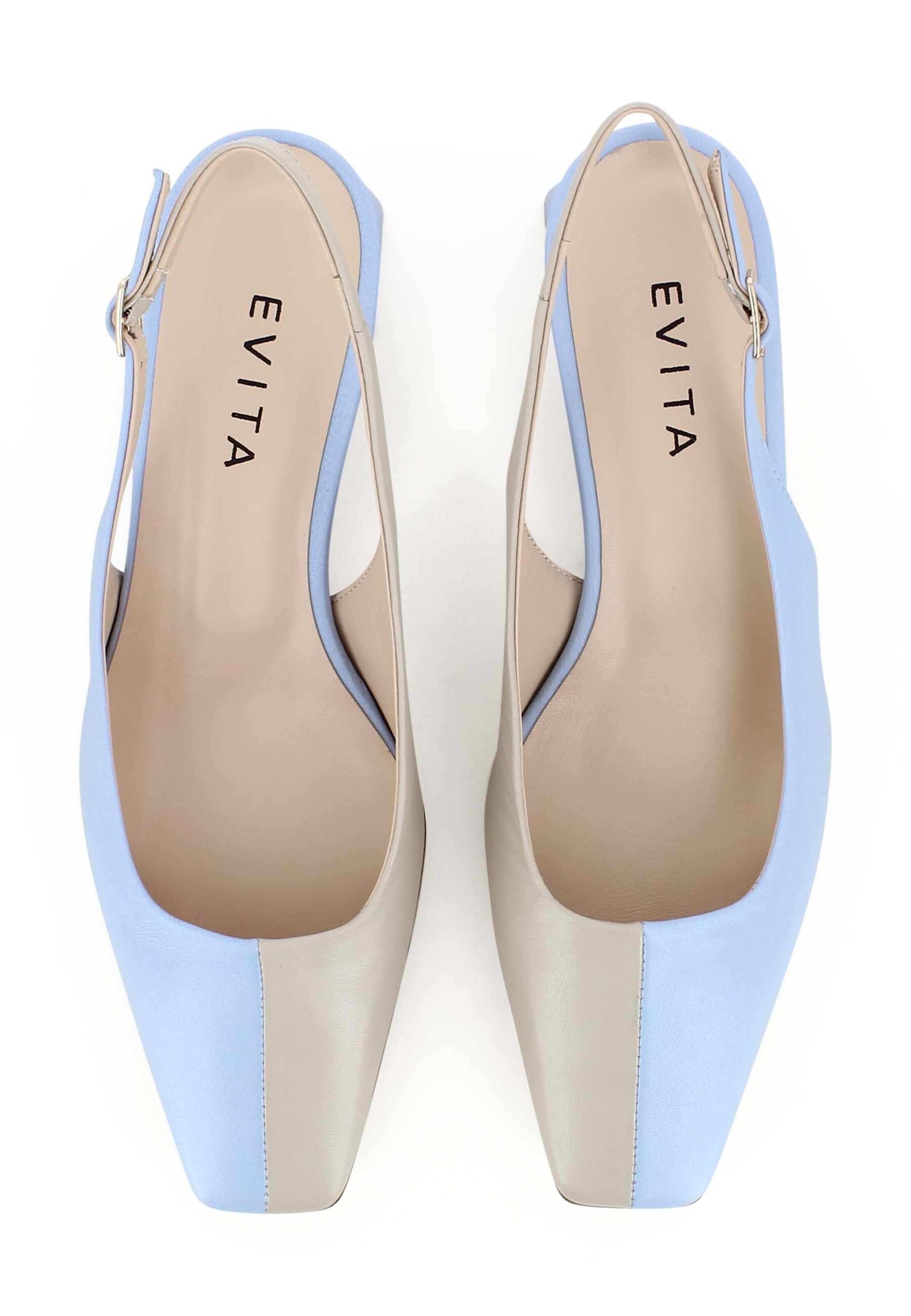 EVITA Sling Pumps 'SABRINA' in Mischfarben