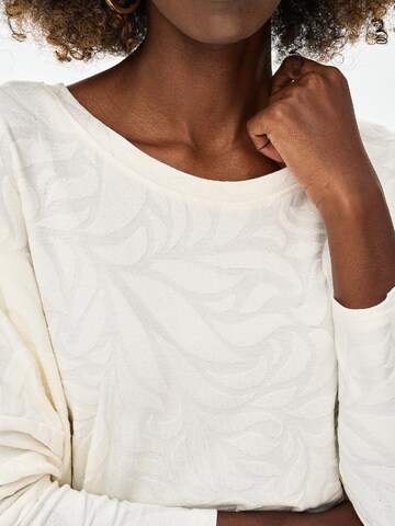 Blue Shadow Bluse‌‌‌‌‌ in Beige