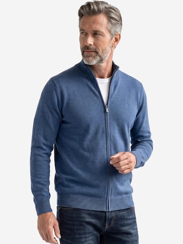 CASAMODA Knit cardigan 'Basic' in Blue