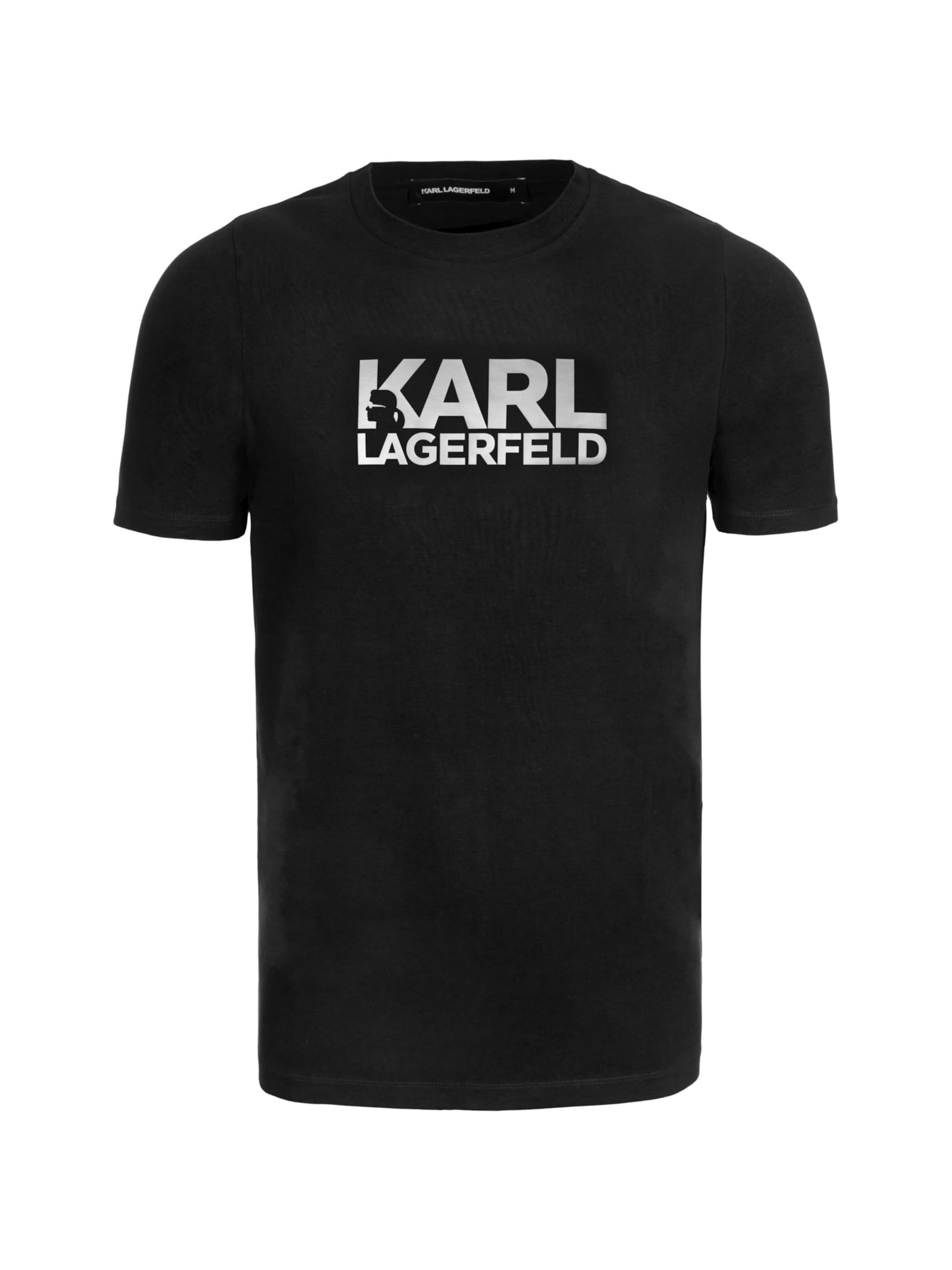 Karl Lagerfeld - Camisa em preto: frente