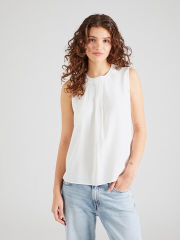 COMMA Blouse in Wit: voorkant