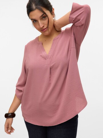 Vero Moda Curve Bluse 'VMElva' i lilla