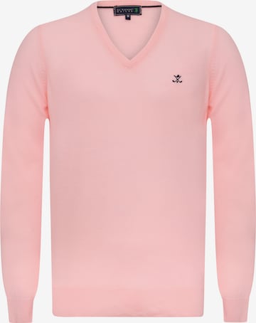 Pullover 'Erky' di Sir Raymond Tailor in rosa: frontale