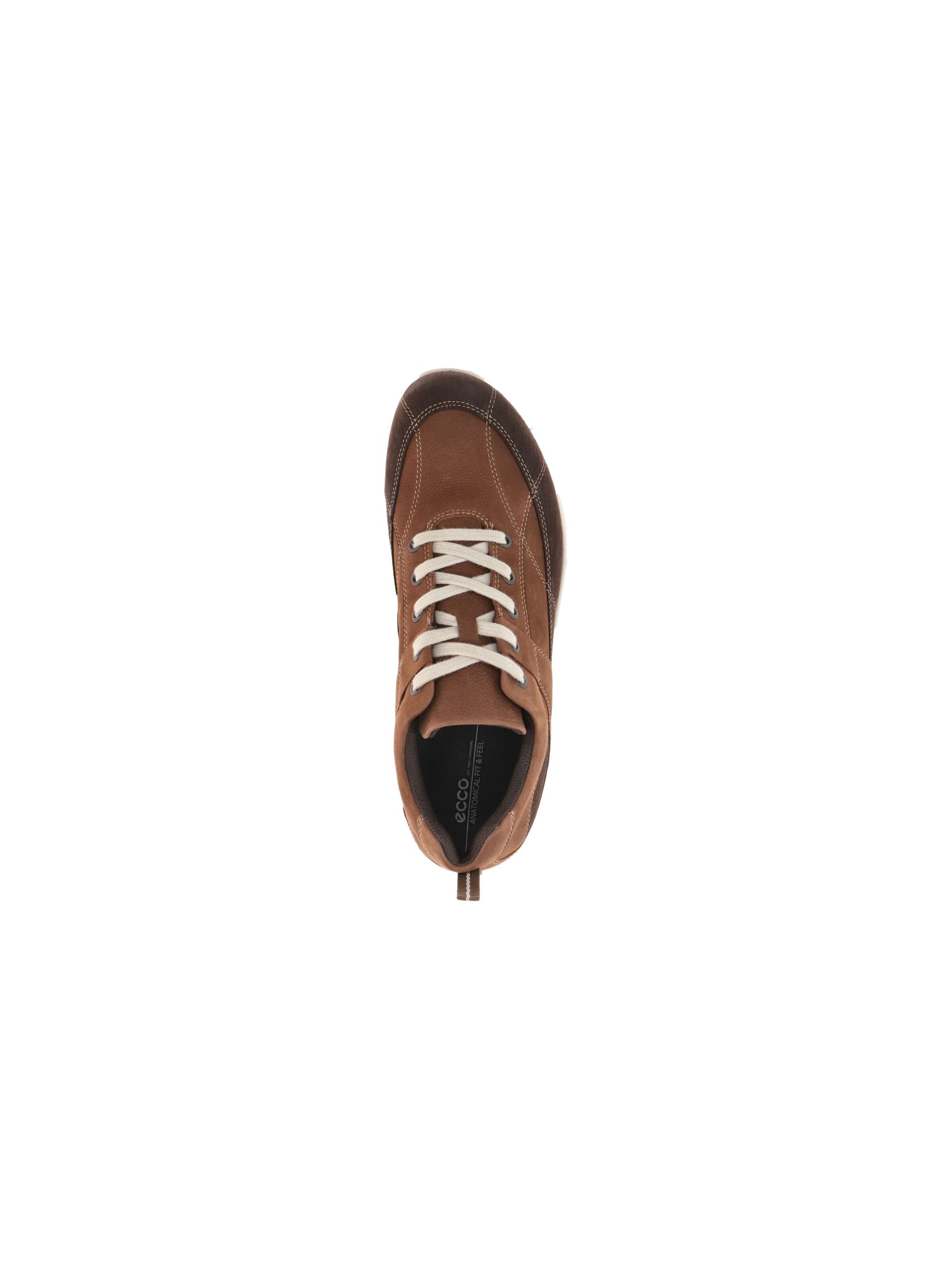 ECCO Lace-Up Shoes 'Ecco Exceed Schuhe Sneaker braun mocha Nubuck 870114' in Brown