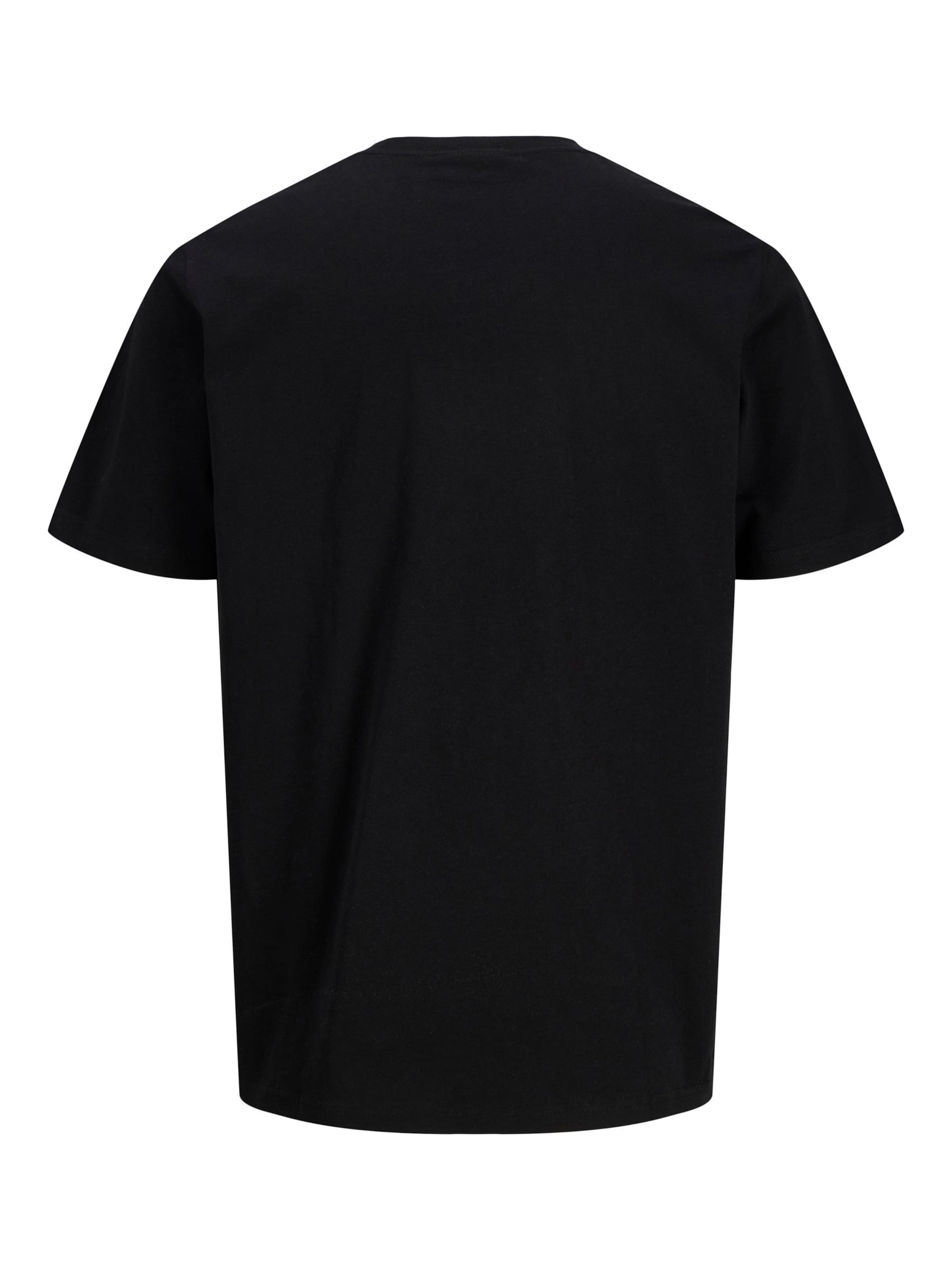 Jack & Jones Plus - Camisa 'JJESOHO' em preto