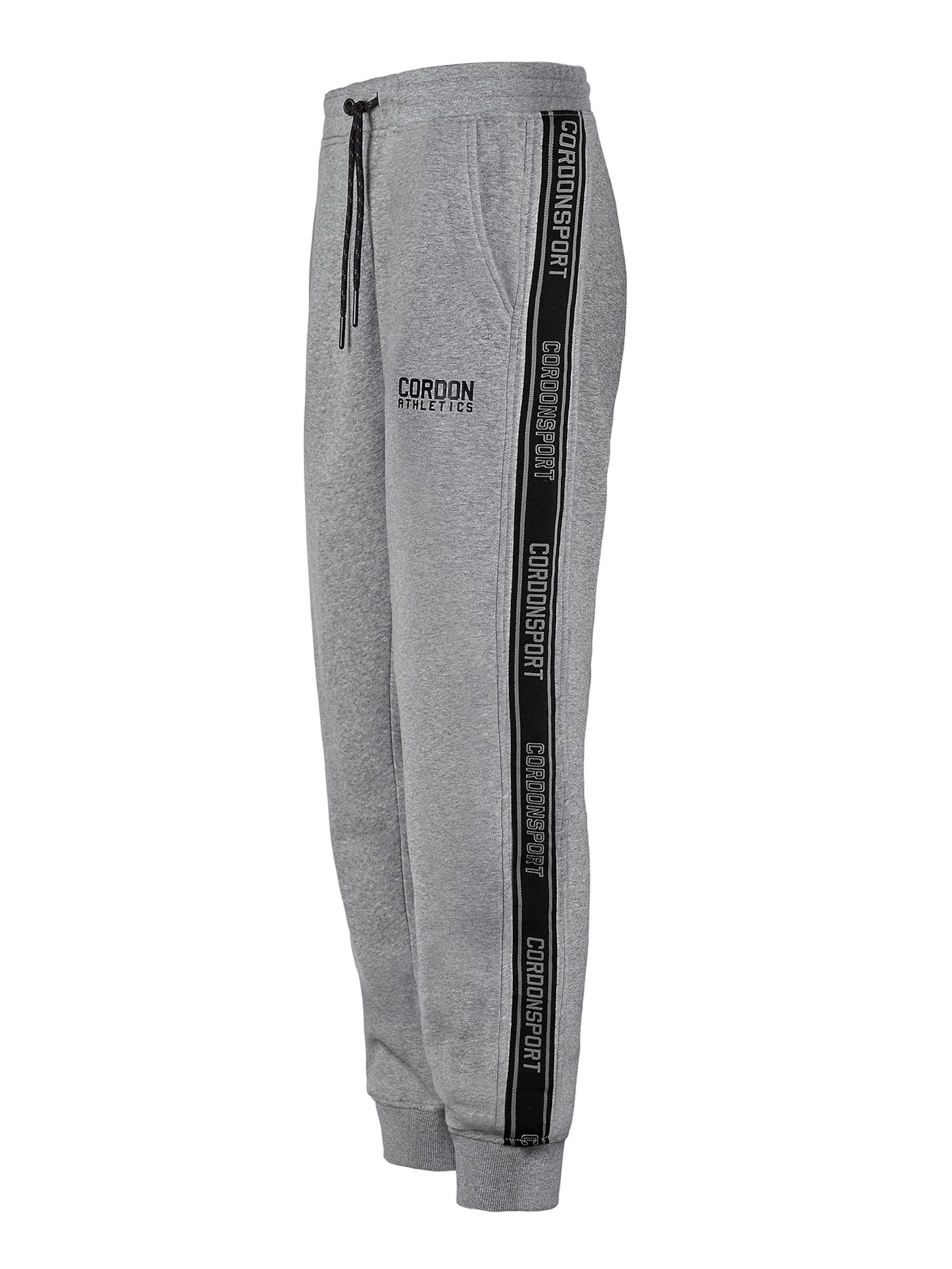 Cordon Sport Regular Workout Pants 'Linus' in Grey