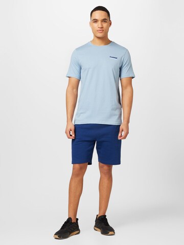 Hummel T-Shirt 'Gabe' in Blau