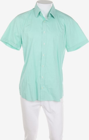 OLYMP Button Up Shirt in L in Green: front