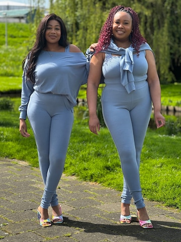 Mowi Fit Tracksuit in Blue