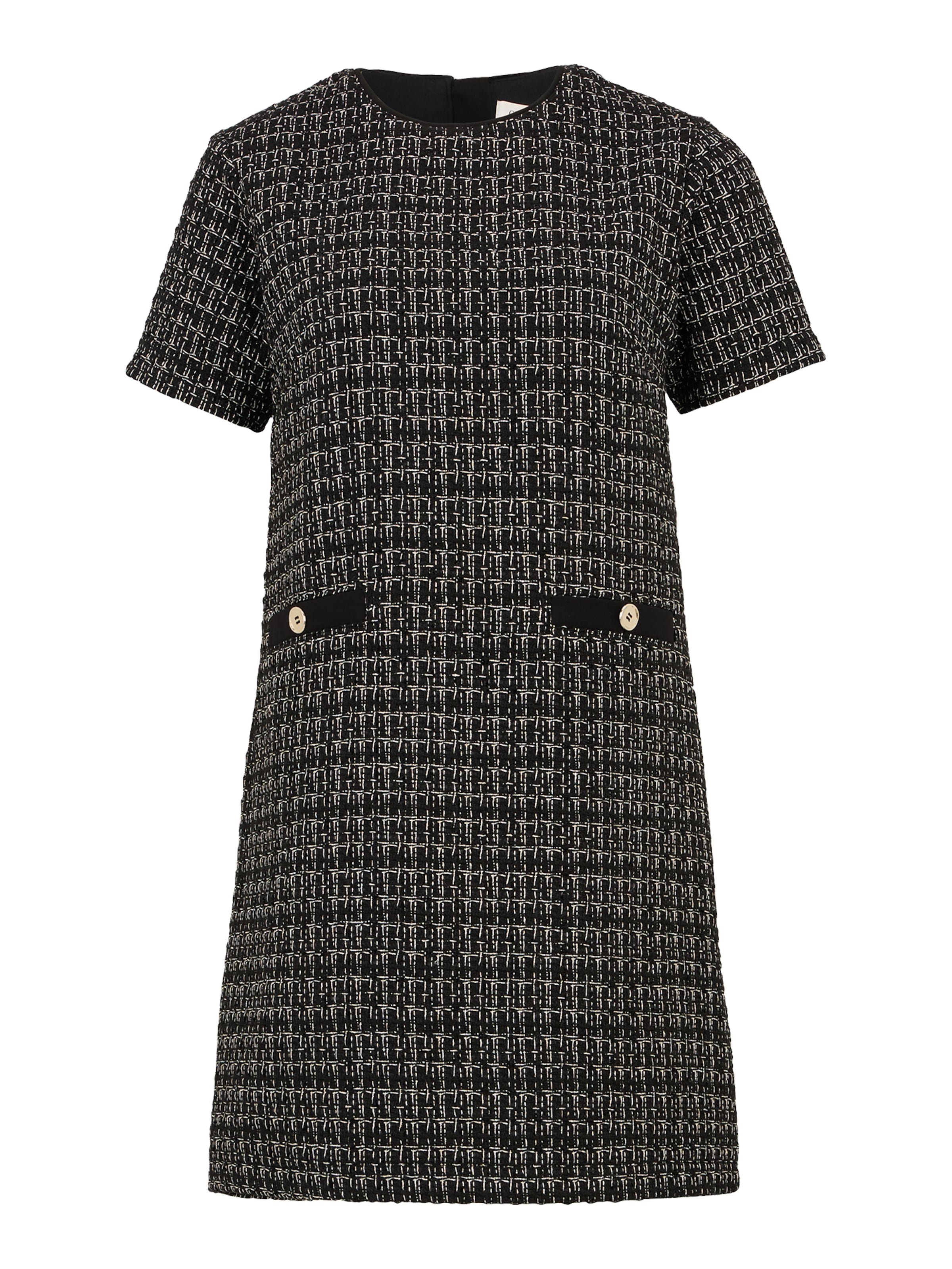 melns Guido Maria Kretschmer Women Adīta kleita: no priekšpuses