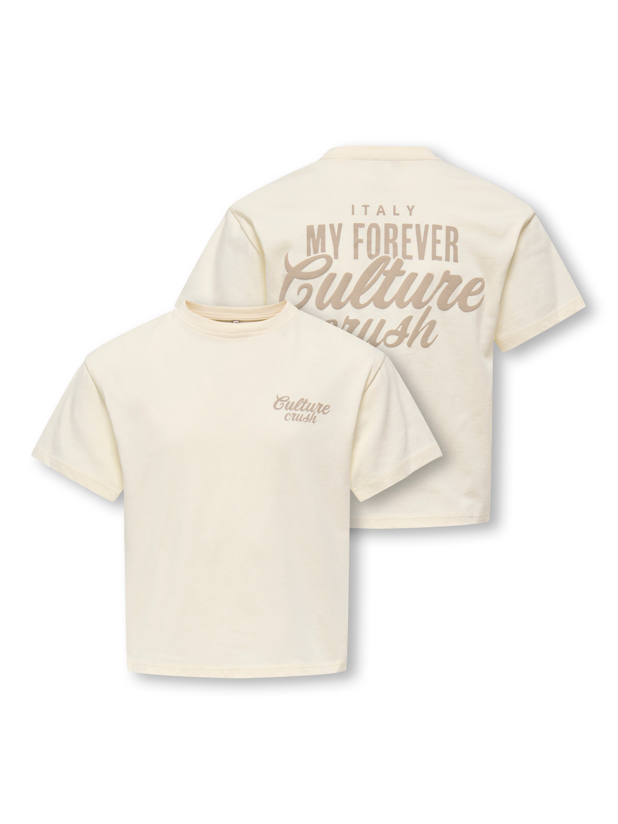 ONLY GIRLS Shirt in Beige