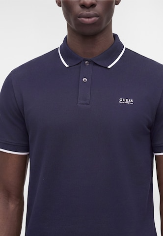 GUESS - Camiseta en azul