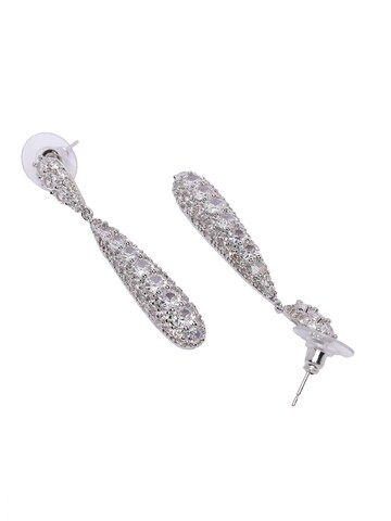 AVANT-GARDE PARIS Ohrringe 'Rosaette' in Silber