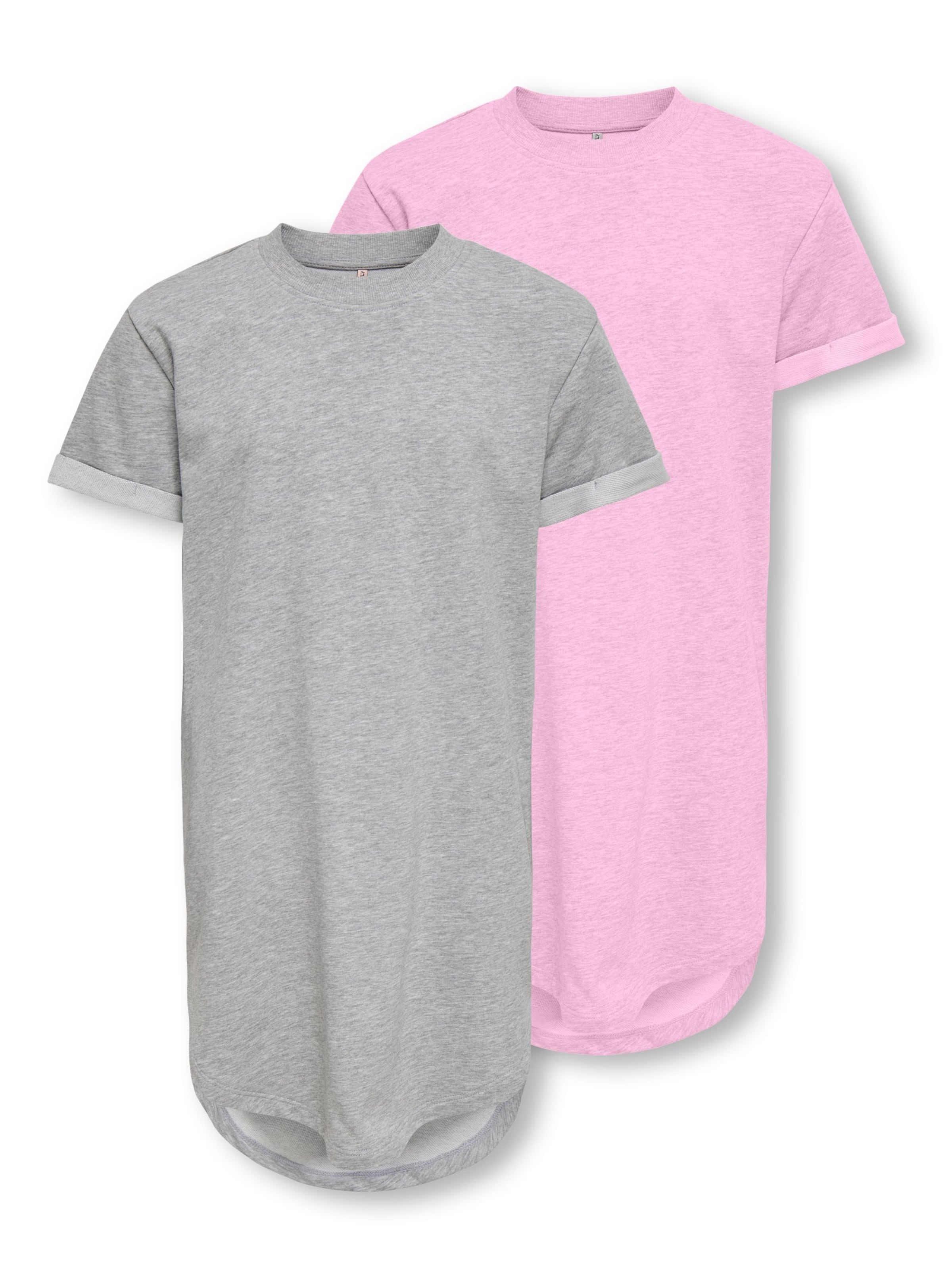 ONLY GIRLS - Vestido 'KOGIvy' en gris: frente