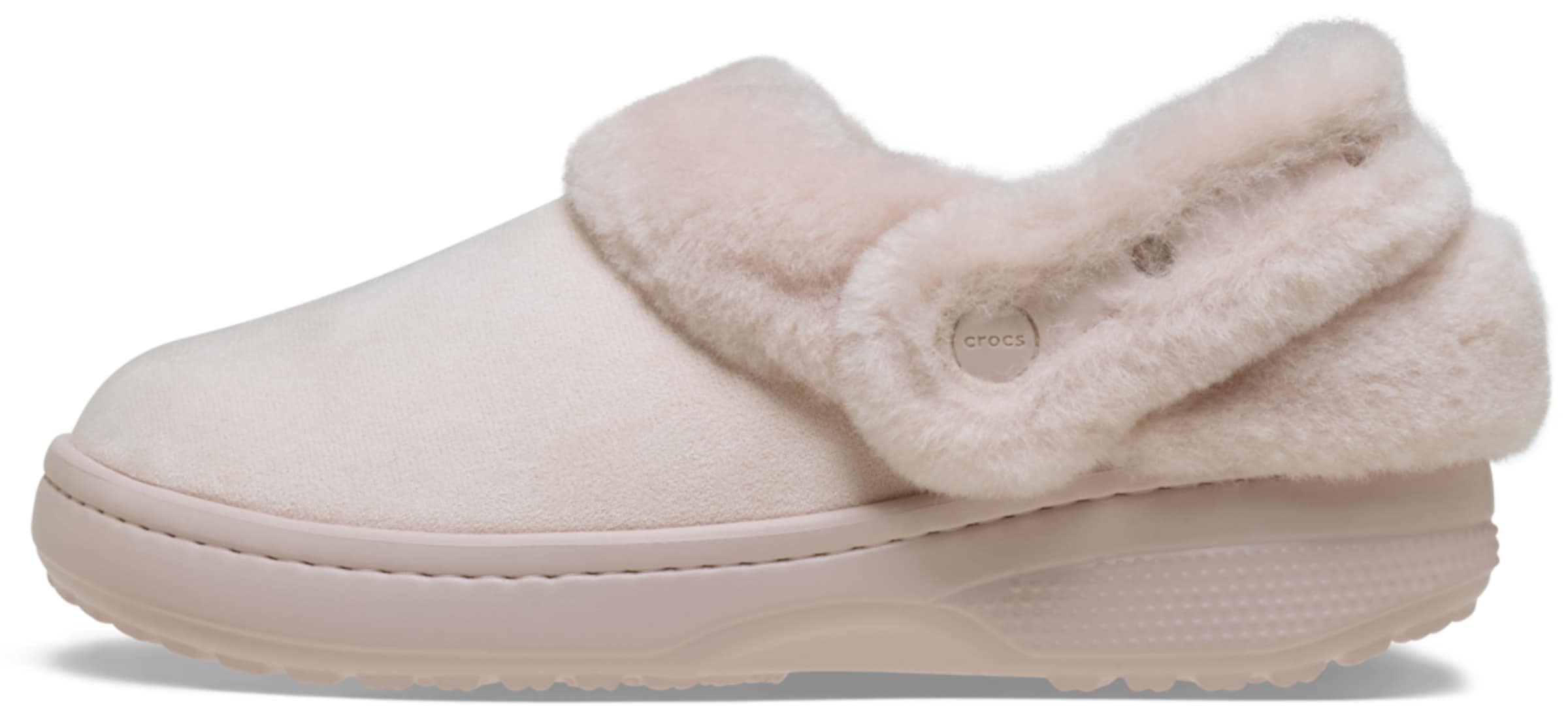 Crocs Clogs in White: front