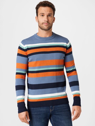 TOM TAILOR Sweater in Blue: front