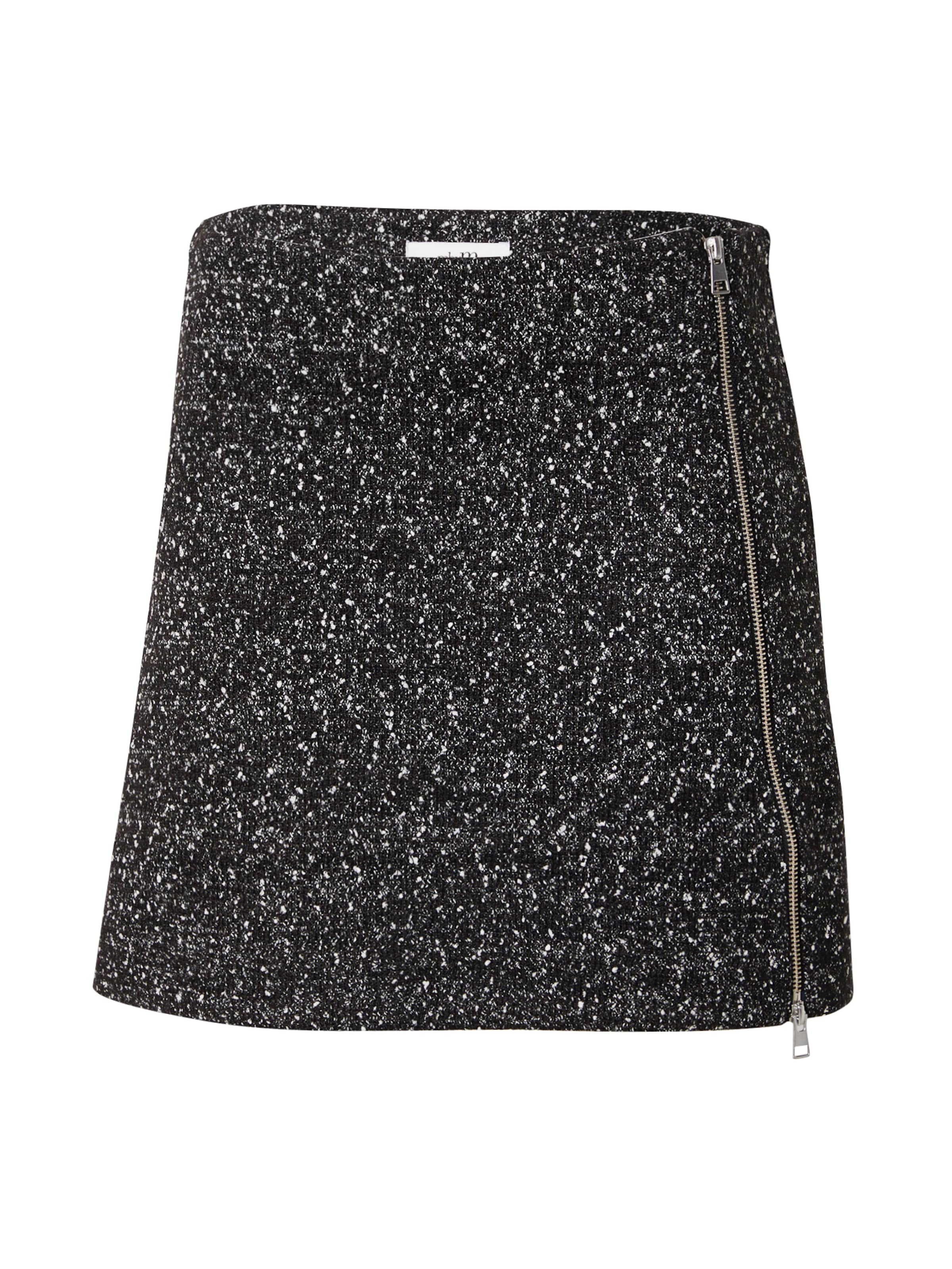 mbym - Saia 'Iluna-M' em preto: frente