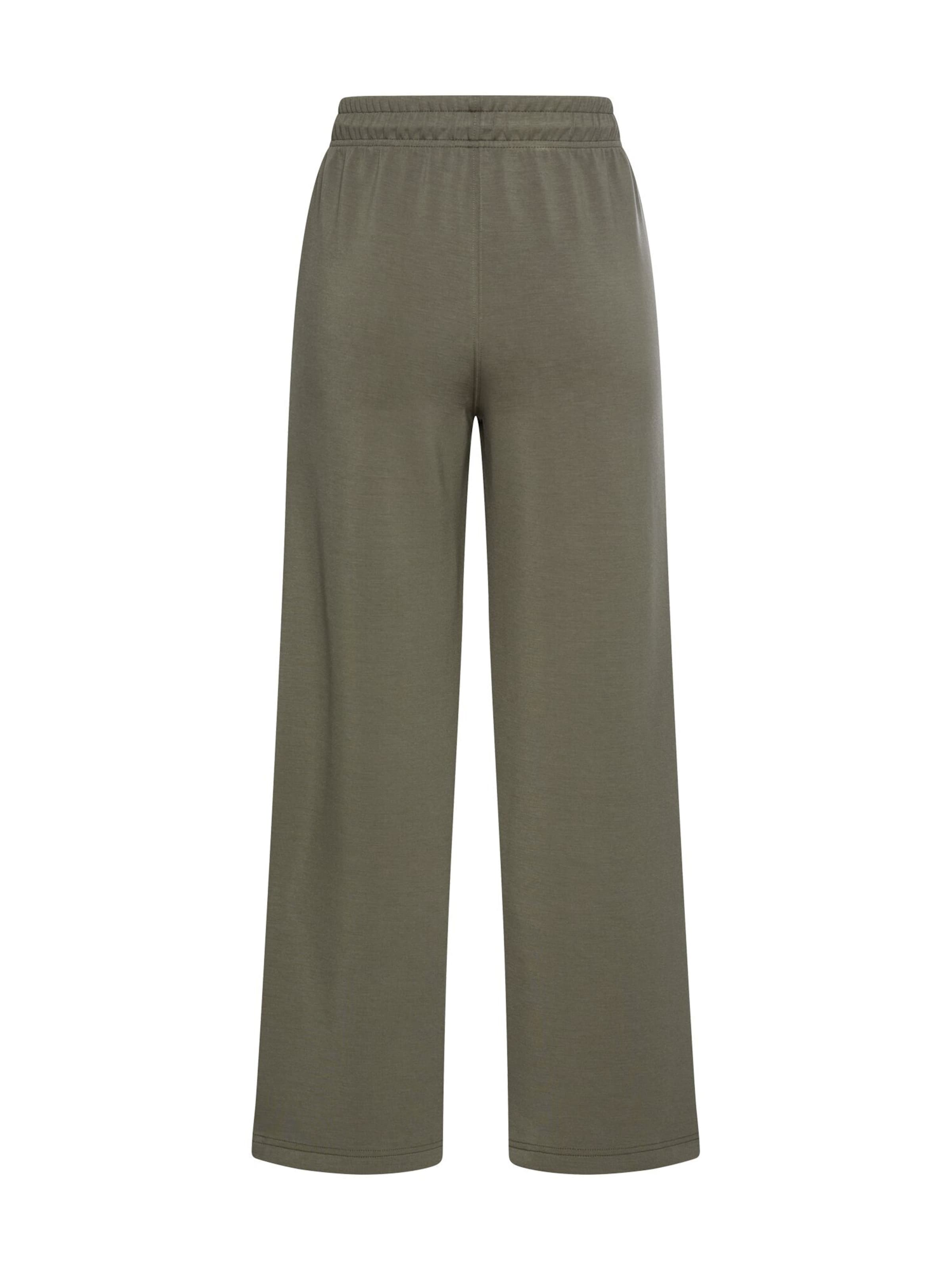 CAMEL ACTIVE Wide leg Pants in Green