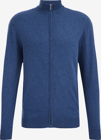 WE Fashion Sweater in Blue: front