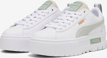 Sneaker bassa 'Mayze' di PUMA in bianco: frontale