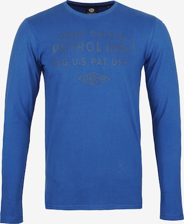 Petrol Industries Sweatshirt in Blue: front